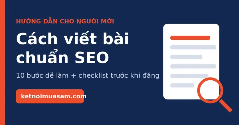 Cách viết bài chuẩn SEO cho người mới